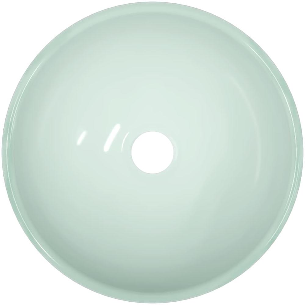 Lavandino In Vetro Temperato 30x12 Cm Bianco - Foto 3