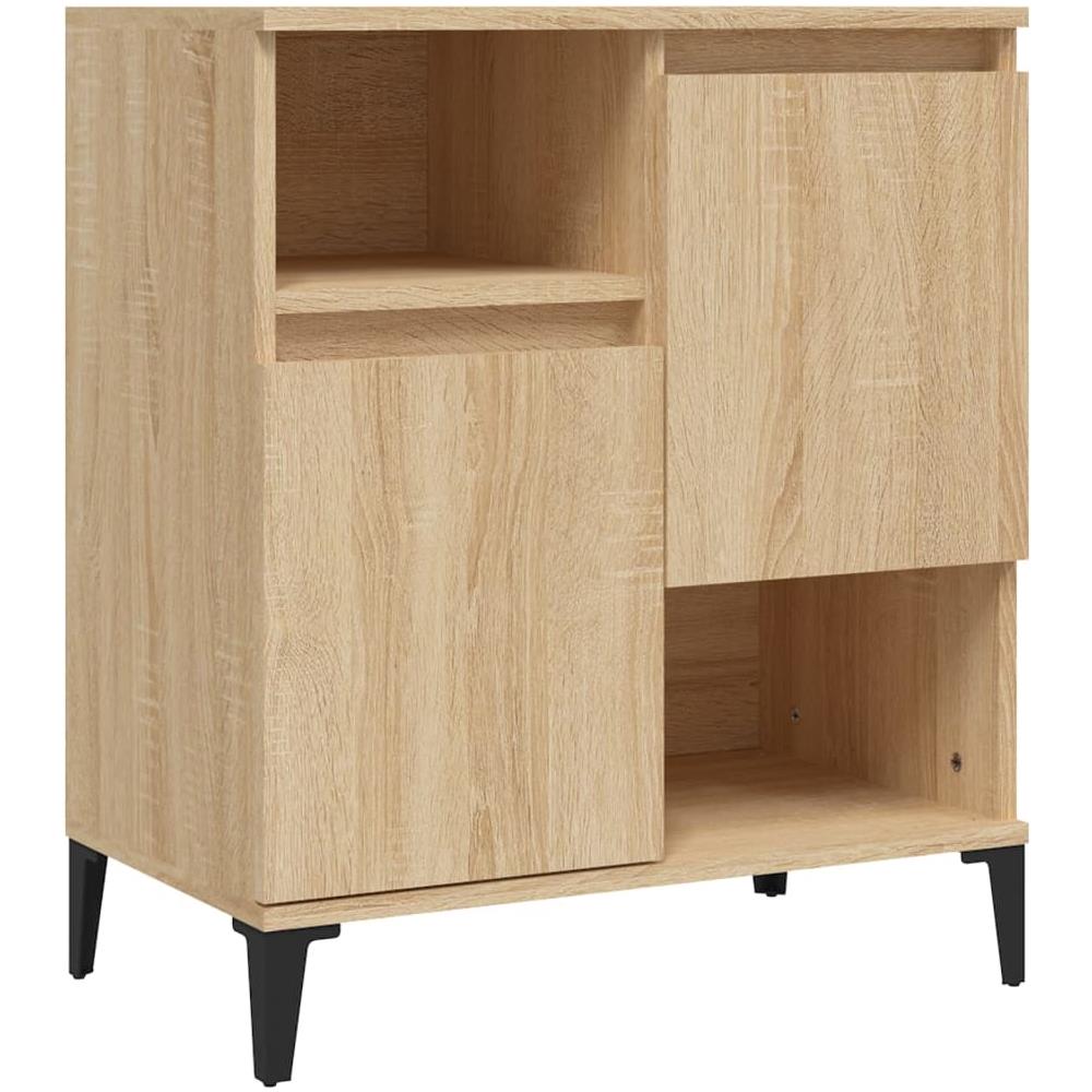 Credenza Rovere Sonoma 60x35x70 Cm In Legno Multistrato - Foto 2