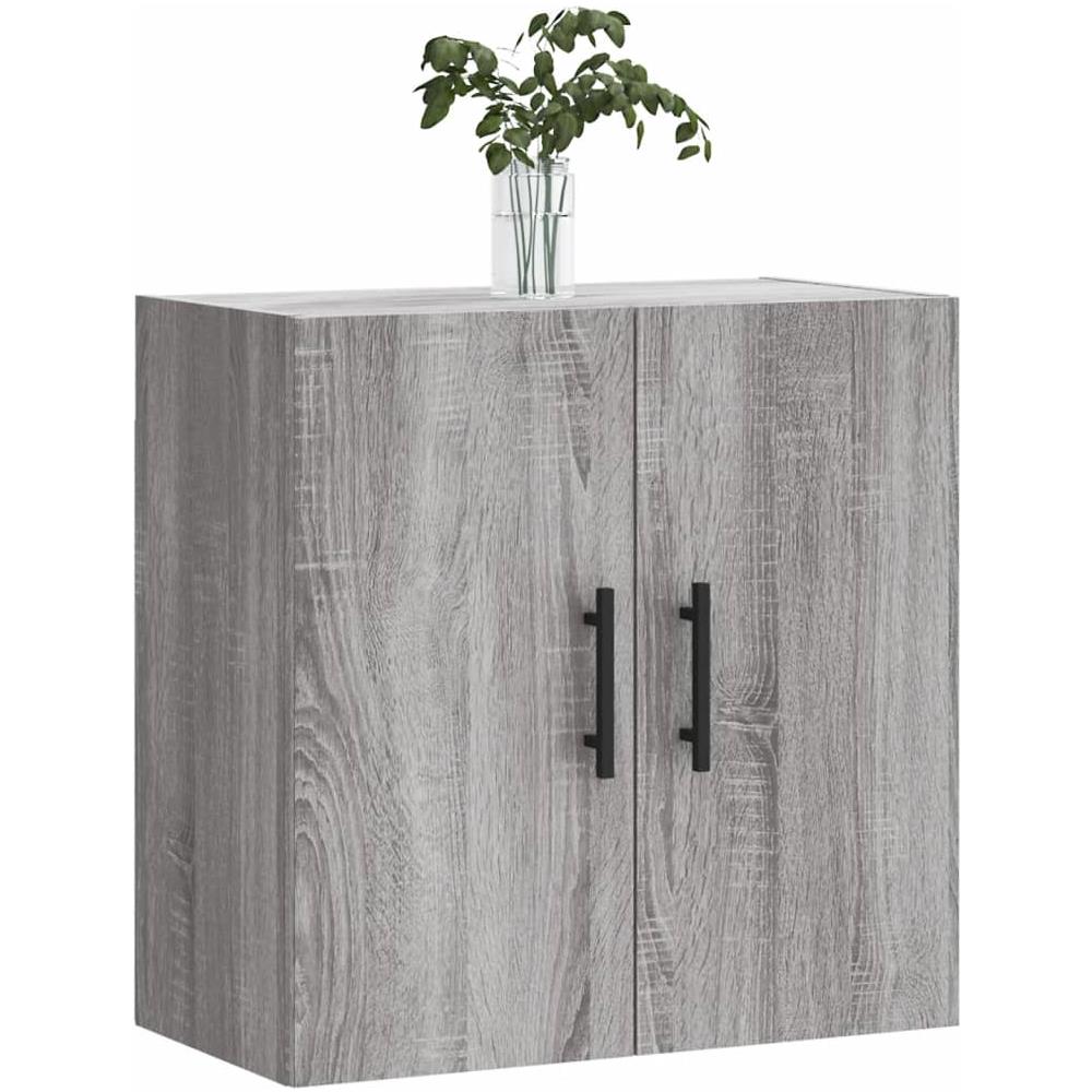 Mobile Pensile Grigio Sonoma 60x31x60 Cm In Legno Multistrato - Foto 3