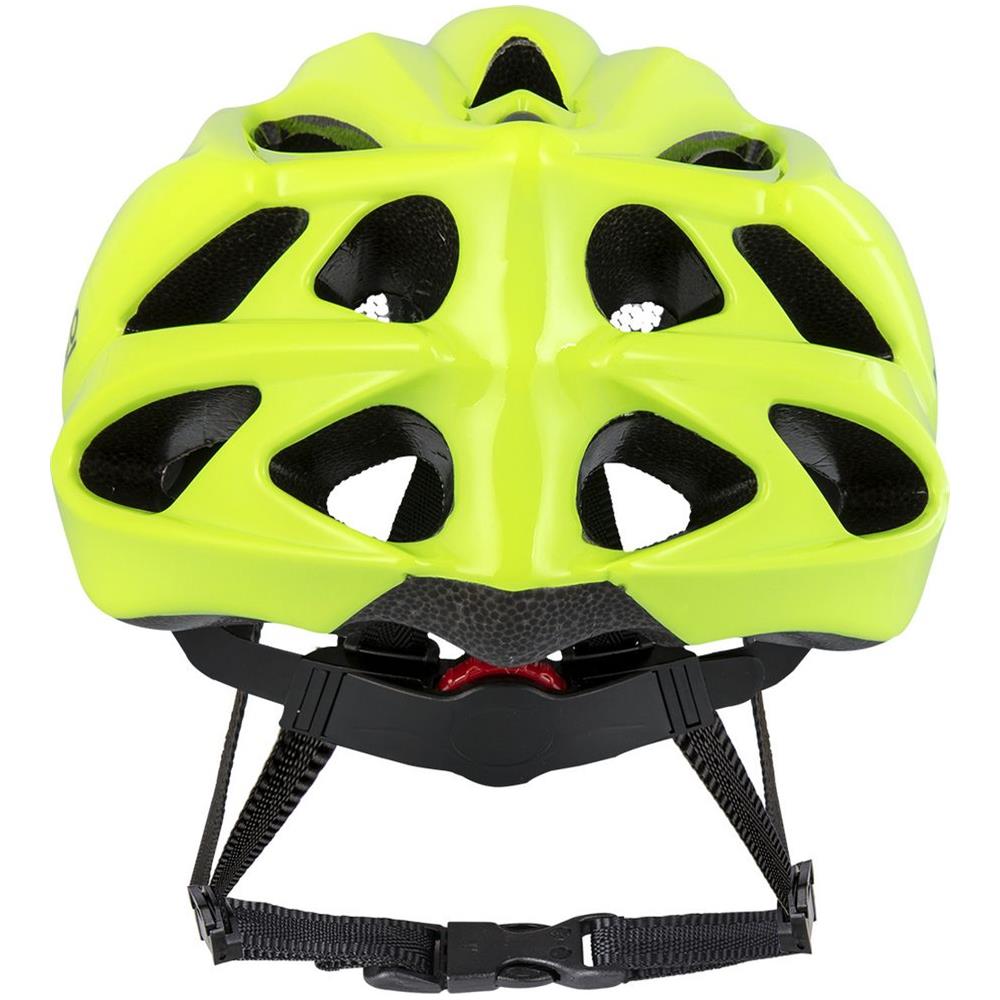 Casco Sportivo Giallo Da Bicicletta In Pc Ed Eps Taglia M Con Costruzione In Stampo E 21 Prese D'aria - Foto 3