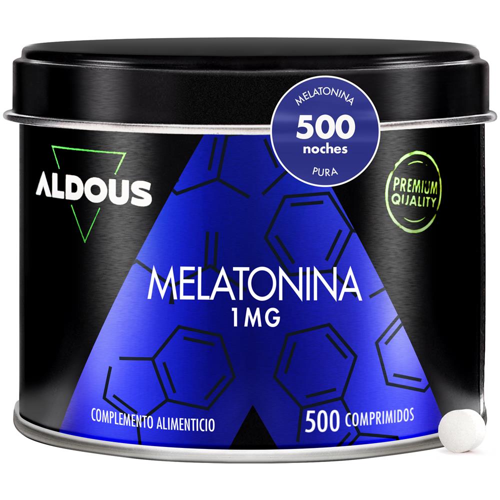 Melatonina pura 1 mg Aldous | 500 compresse - Foto 1