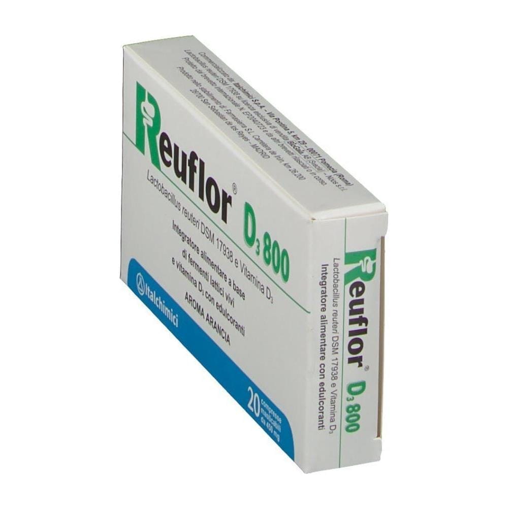 Reuflor D3 800 20 Compresse Masticabili Aroma Arancia - Foto 2