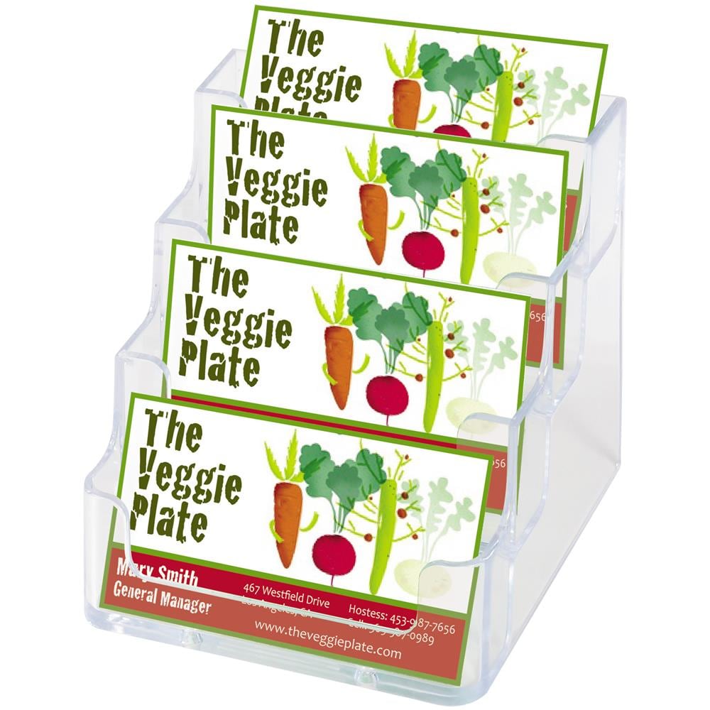 pz. 1 Portabiglietti visita trasparente 4 sc. 70841 - Foto 2