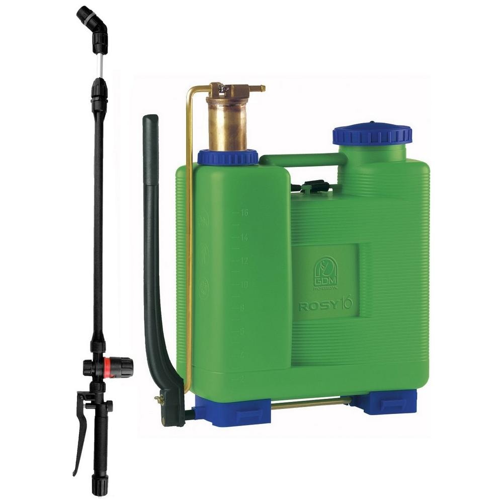 Pompa Manuale Per Superfici Di Ca. 1500 Mq Con Regolatore Di Pressione, Capacità 16 Lt - Foto 2