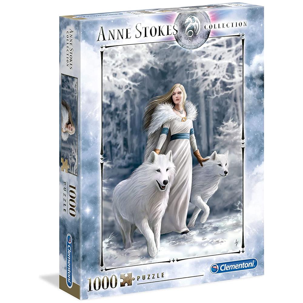 CLM39477 Puzzle da 1000 Pezzi Anne Stokes - Guardiani d'Inverno - Foto 1