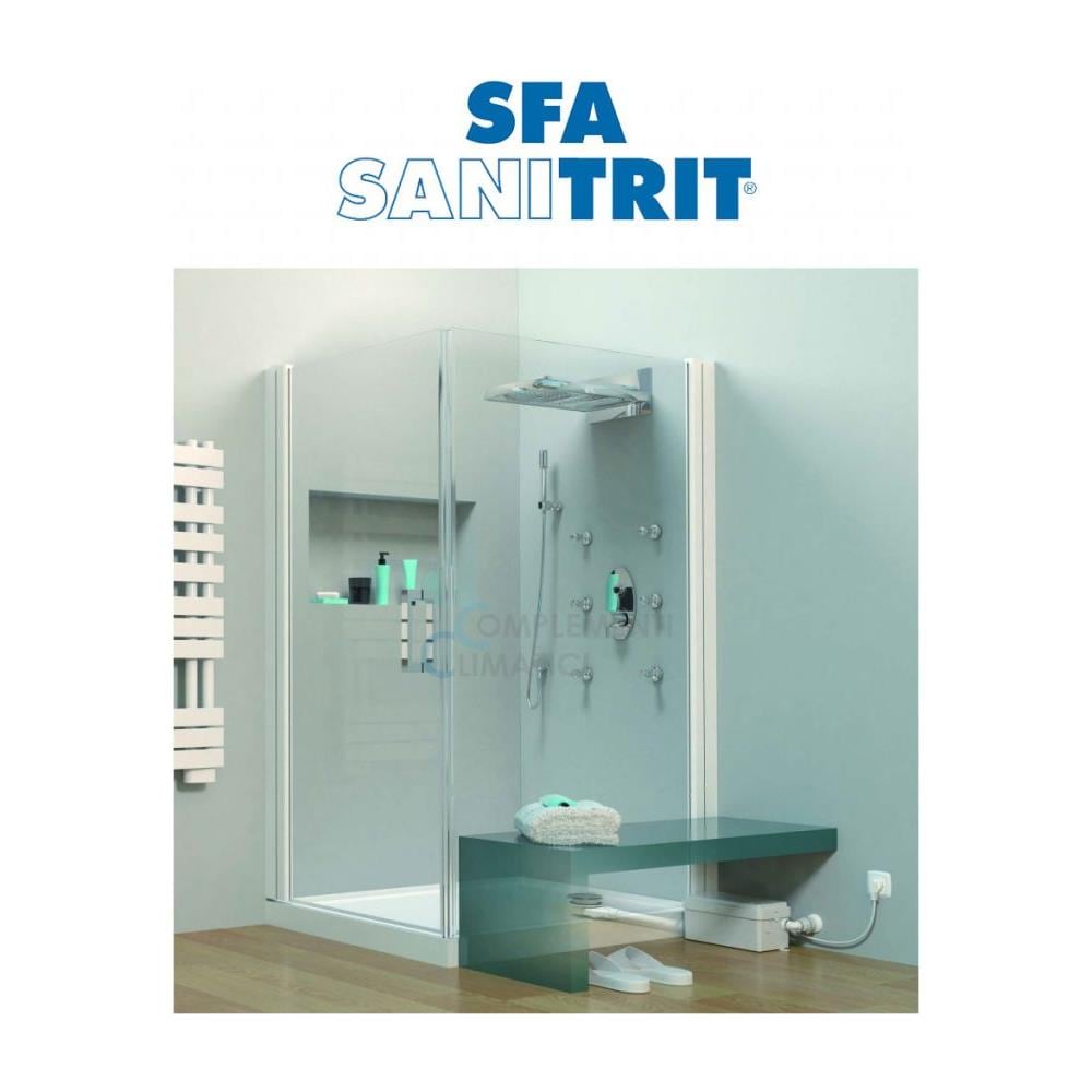 Pompa Di Scarico Sanishower Flat | Sanitrit Shflat - Foto 2