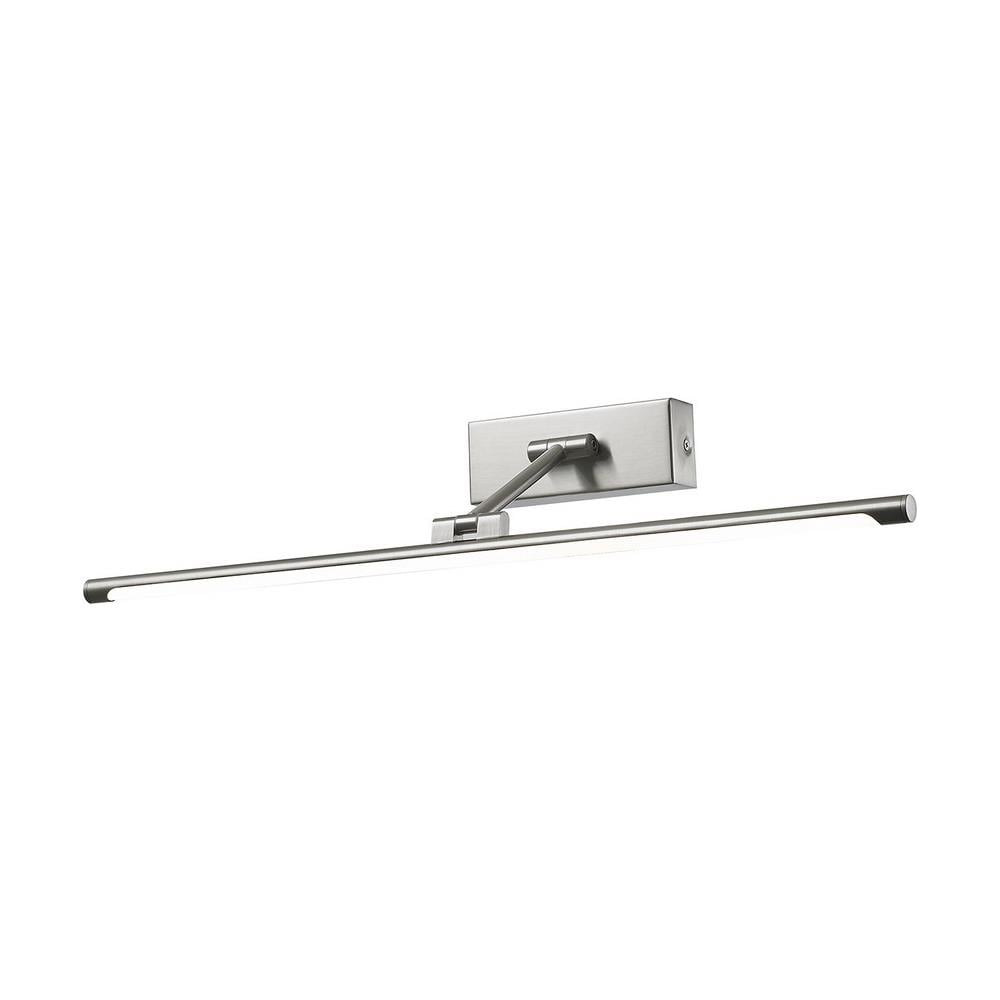 Lampada Da Quadro Moderna A Led Nickel Satinato, Bianco Caldo 3000k 700lm - Foto 1