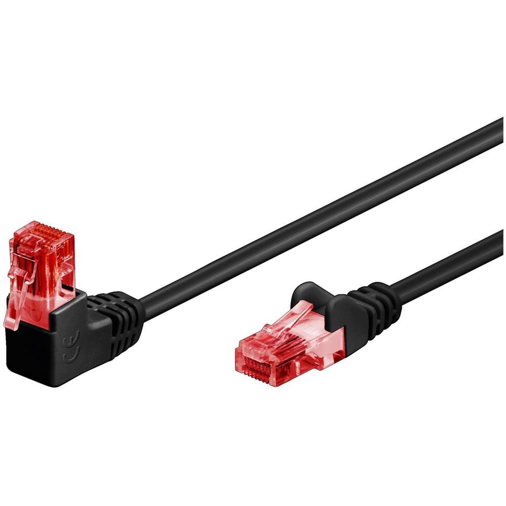 Cavo Patch 51513 Cat 6, U / utp, Nero, 0,25 M - Foto 1