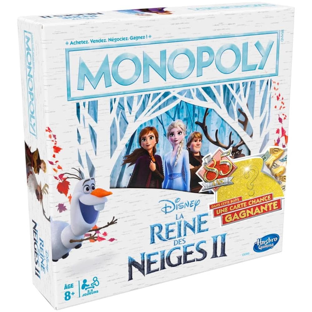 Monopoly La Reine Des Neiges 2 - La Chance Vous Sourit - Foto 1