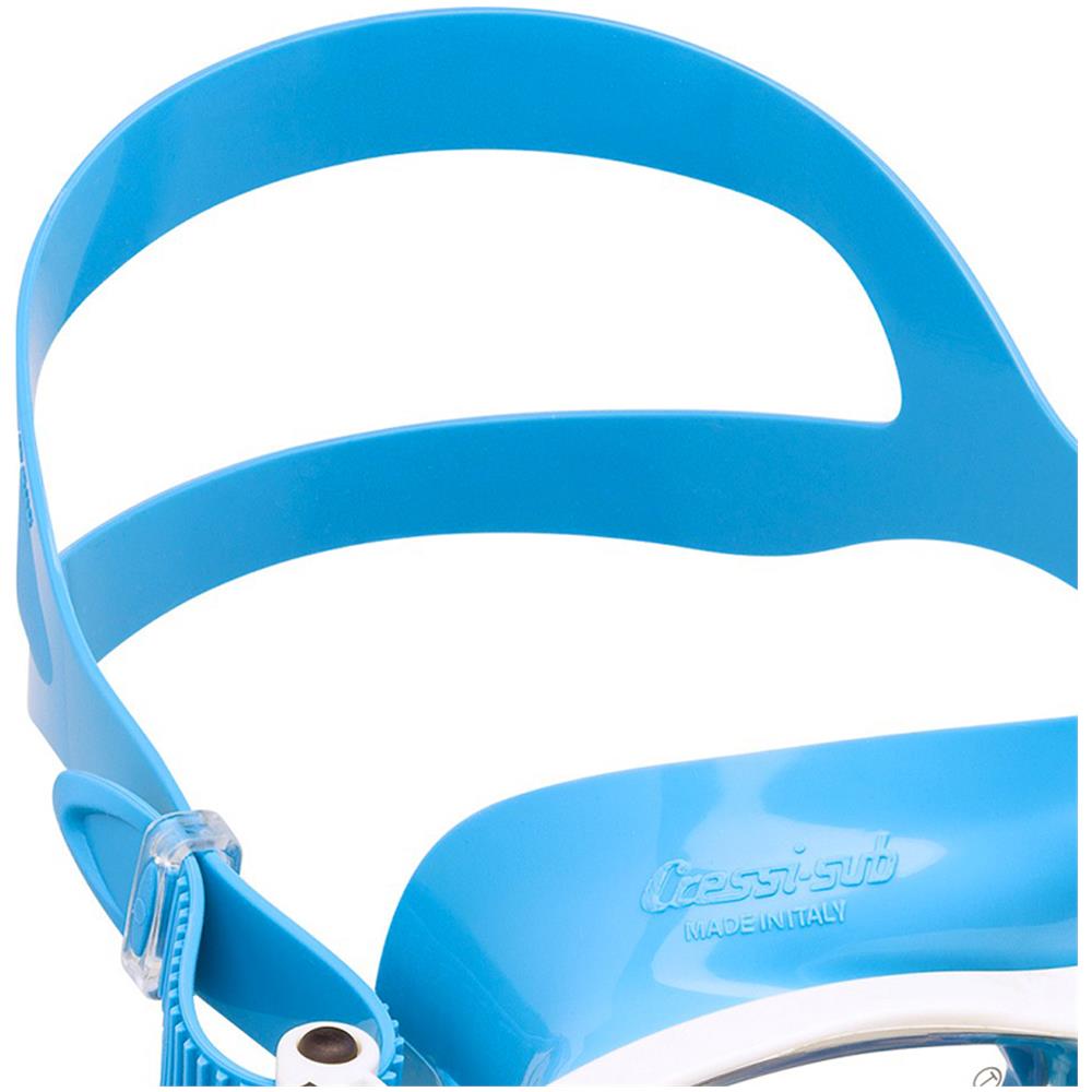 Maschera Marea Junior Trasparente Blu - Foto 2