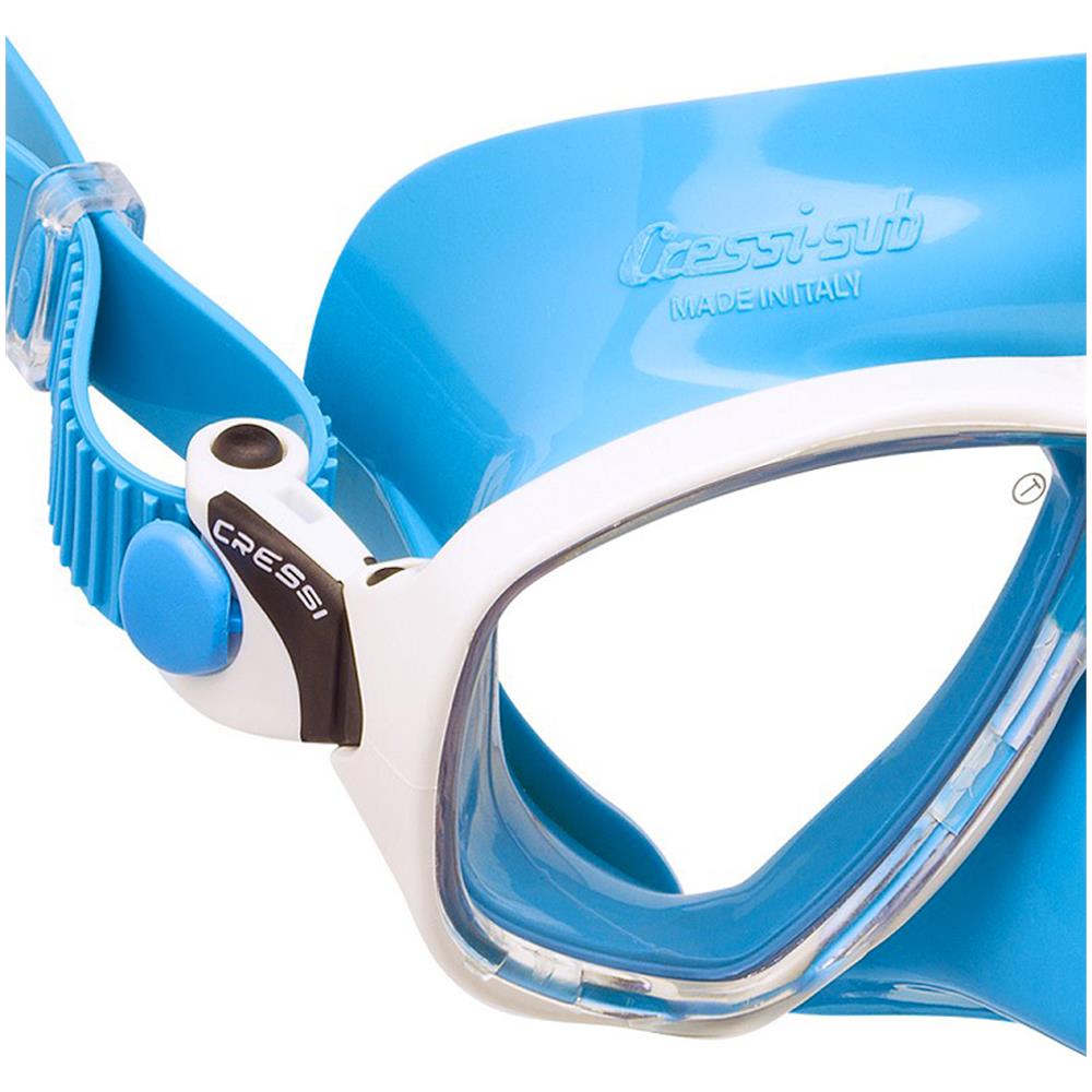 Maschera Marea Junior Trasparente Blu - Foto 3