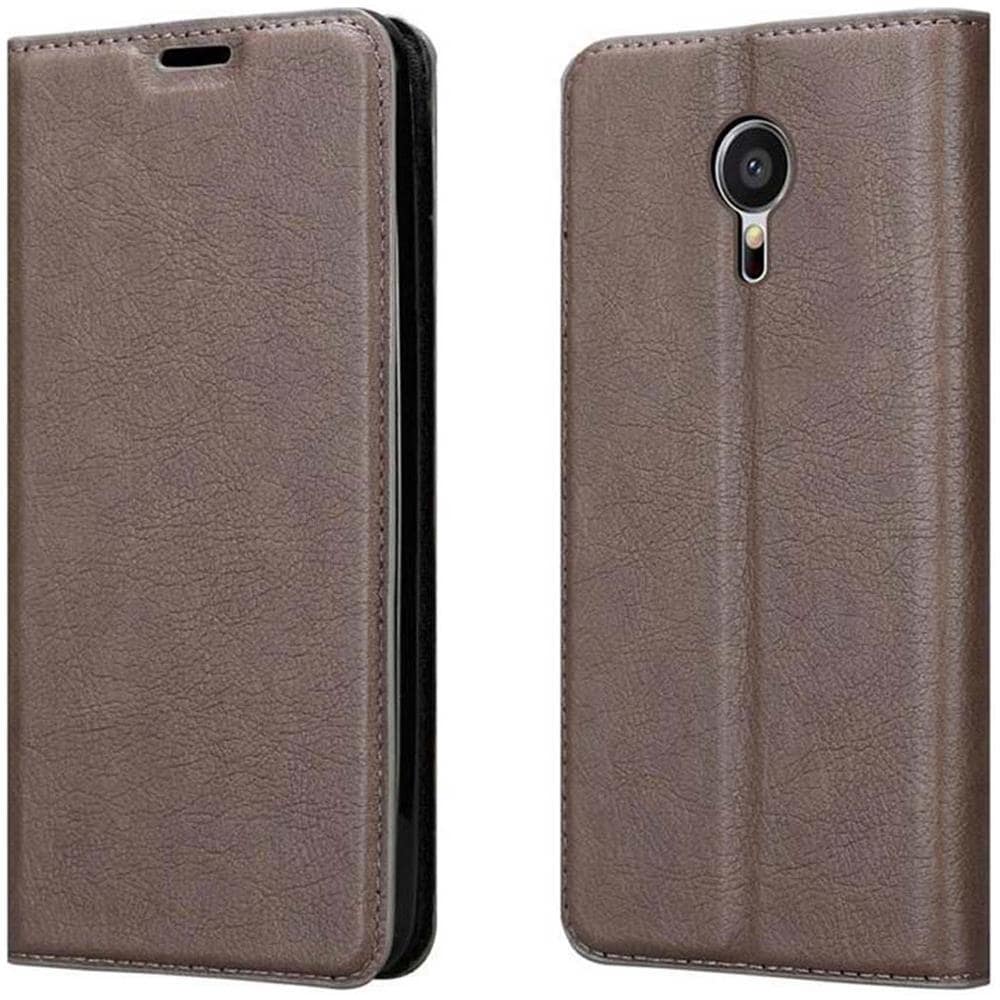 Cadorabo Custodia Compatibile Con Meizu Mx5 In Bruno Caffè - Coperchio Protettiva Con Chiusura Magnetica, Funzione Stand E Tasca Per Le Carte - Foto 8