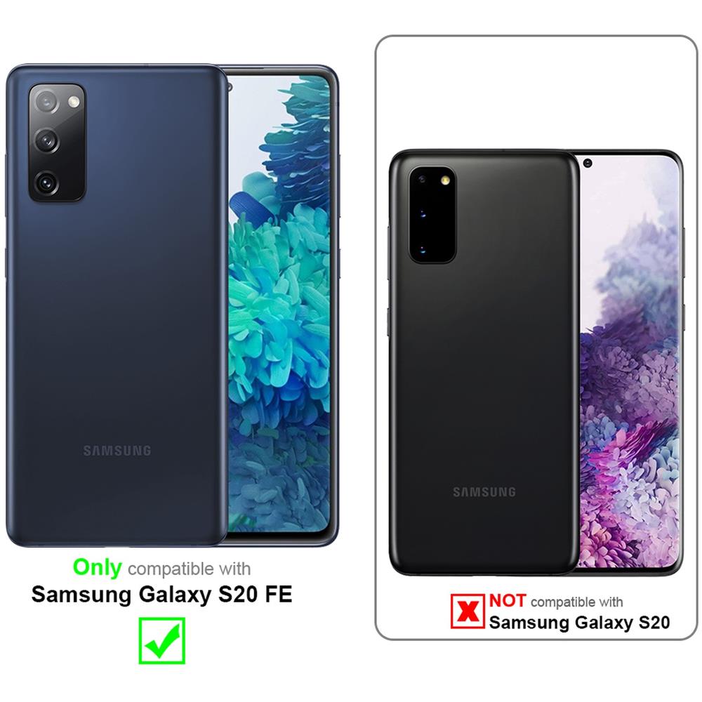 Custodia Compatibile Con Samsung Galaxy S20 Fe In Liquid Nero - Coperchio Protettivo In Silicone Tpu Flessibile Con Anello - Foto 2