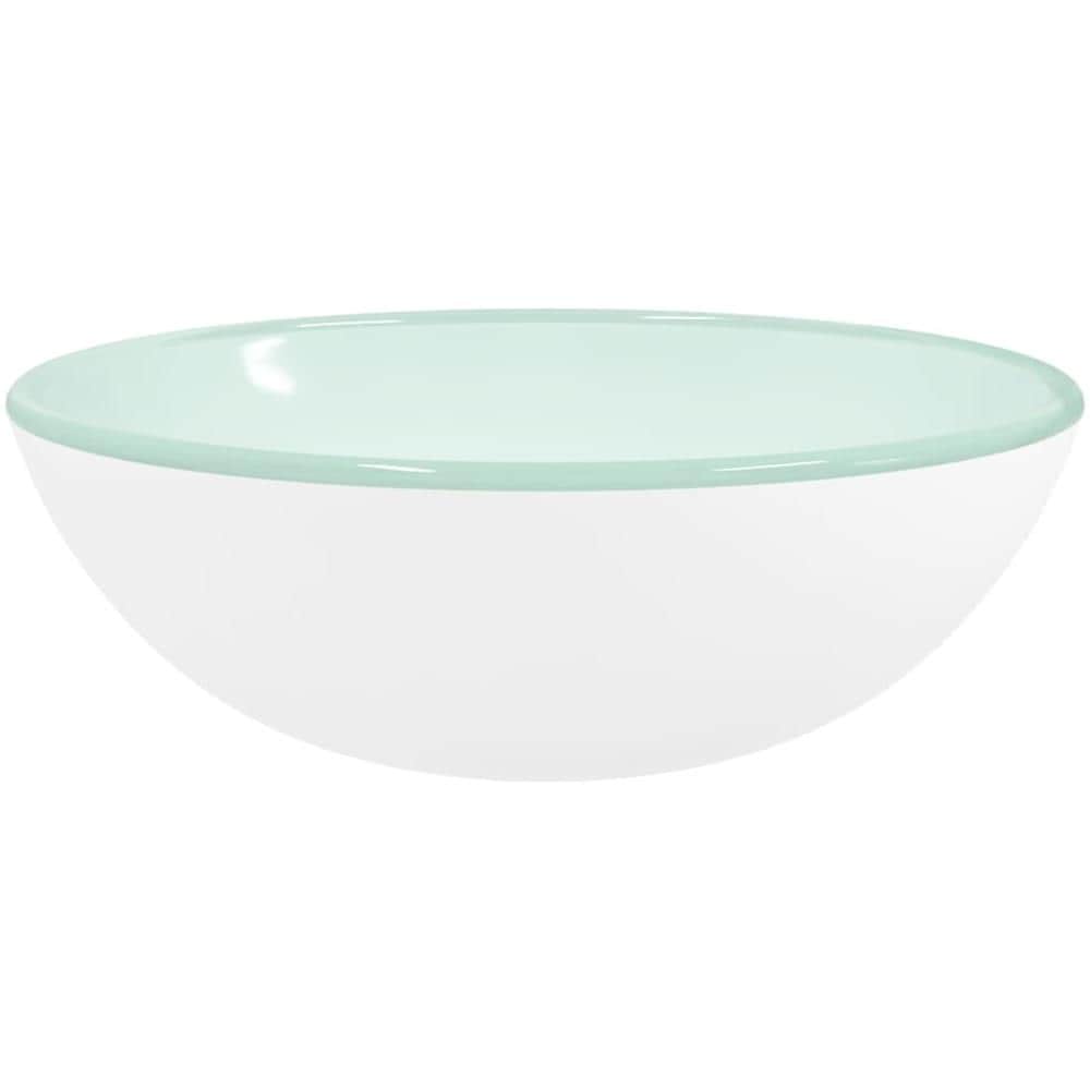 Lavandino In Vetro Temperato 35x12 Cm Bianco - Foto 2