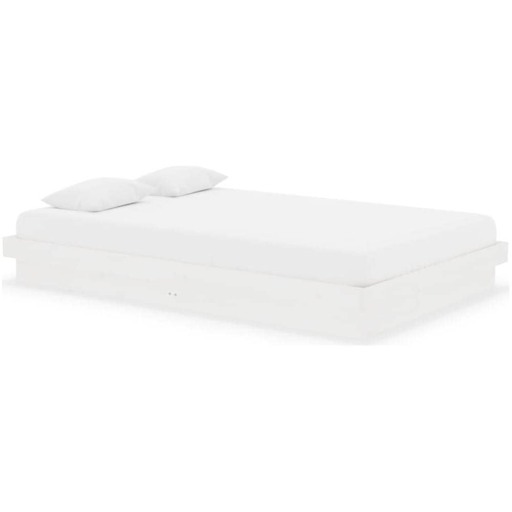 Giroletto Bianco in Legno Massello 120x190 cm Small Double - Foto 2