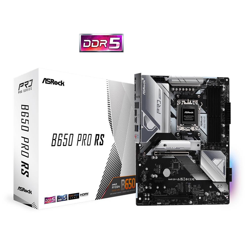 B650 Pro RS AMD B650 Scheda Madre Presa di corrente AM5 ATX - Foto 1