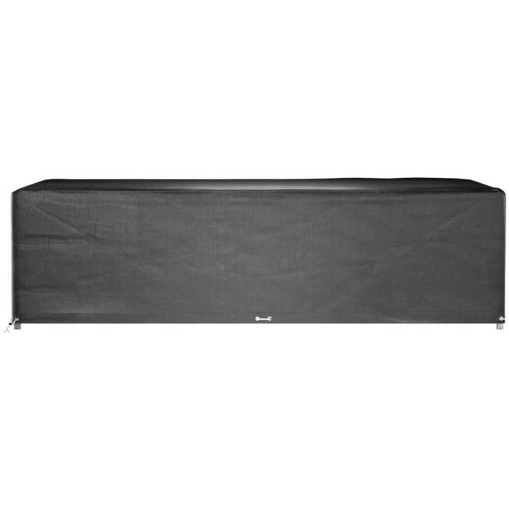 Copri Mobili Giardino 2pz 16 Occhielli 325x205x90cm Rettangolo - Foto 3