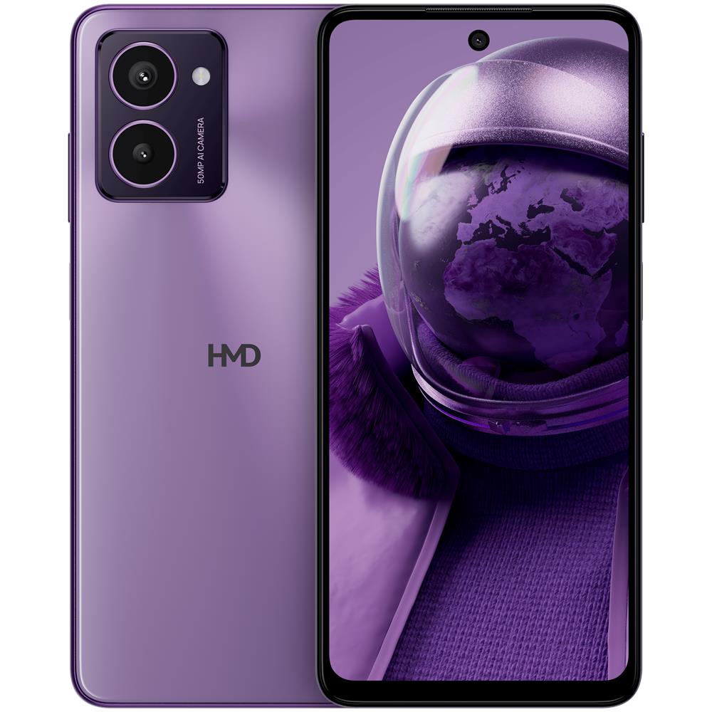 Pulse Pro 4G 128GB 6GB Ram Display 6.56" Doppia SIM Android 14 USB tipo-C 5000 mAh Twilight Purple - Foto 1