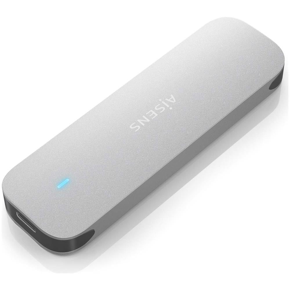 ASM2-025SL contenitore di unità di archiviazione Box esterno SSD Argento M. 2 - Foto 1