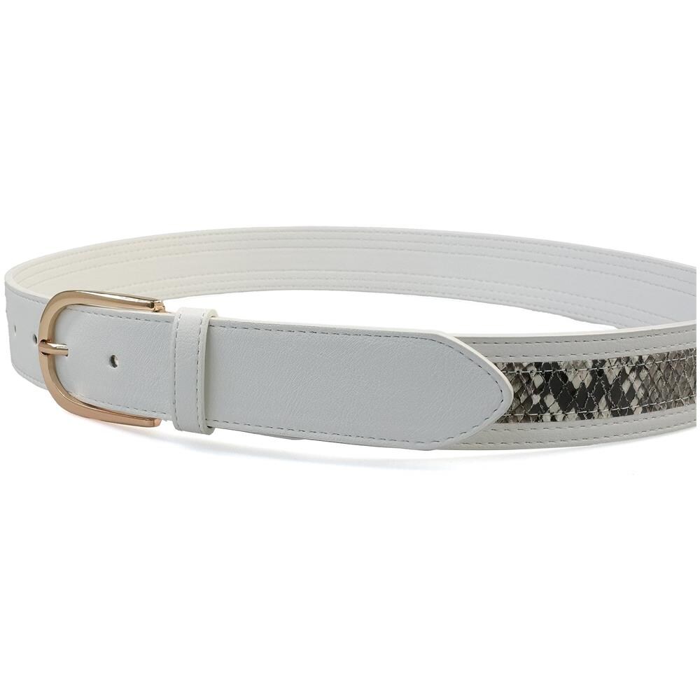 Cintura Doppia Stampa Serpente - Foto 2