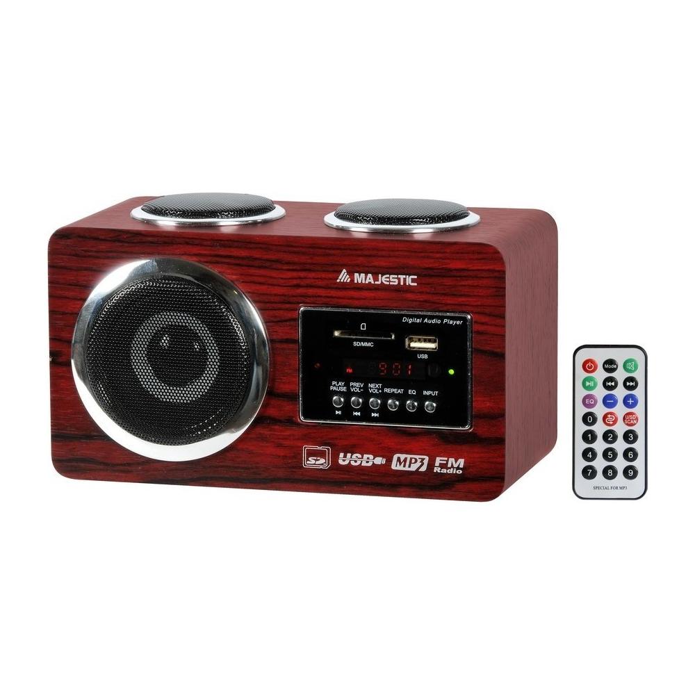 Radio Ah 173 in Legno Hold Style Ingresso USB Sd Mp3 - Foto 1