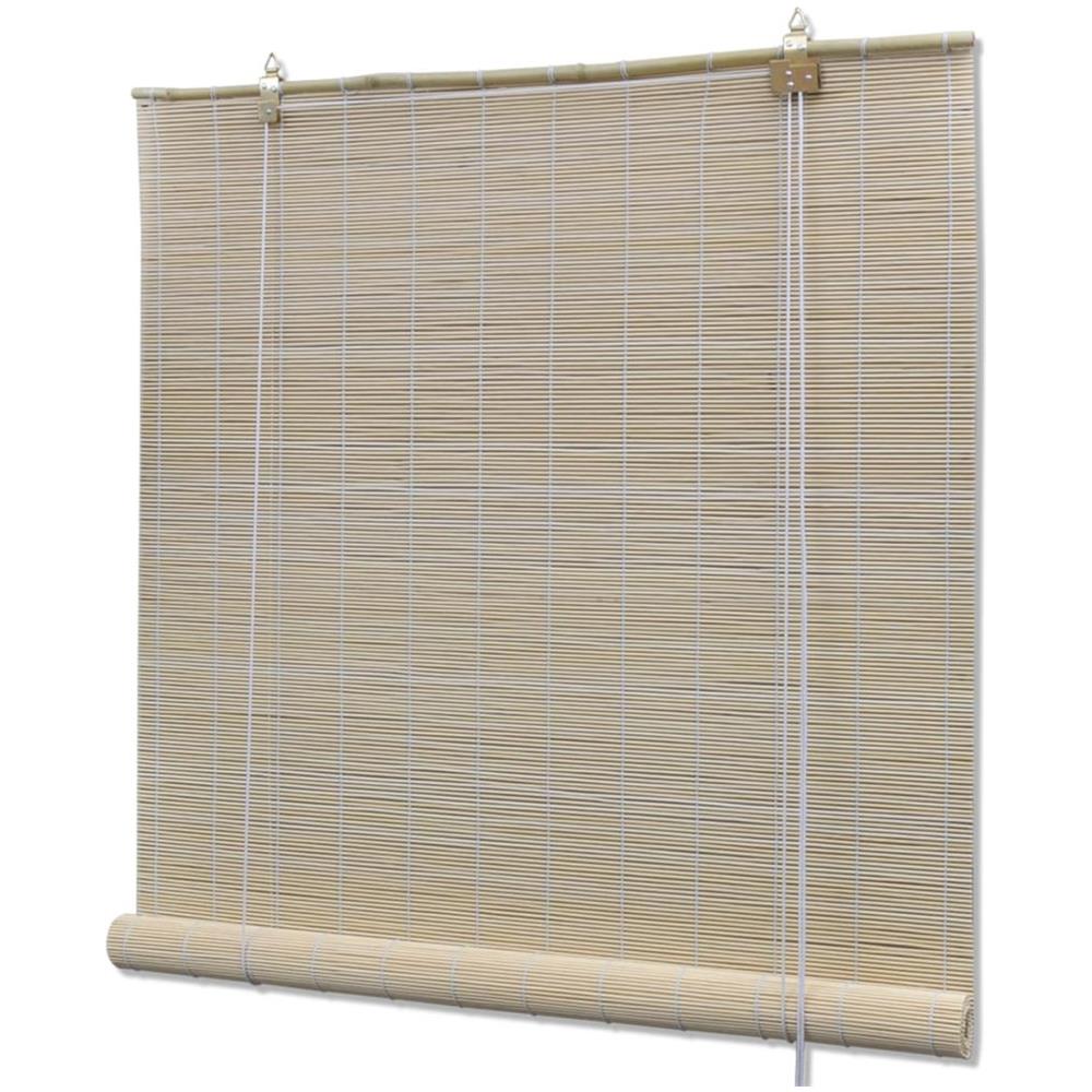 Tende a Rullo in Bambù Naturale 150x220 cm - Foto 1