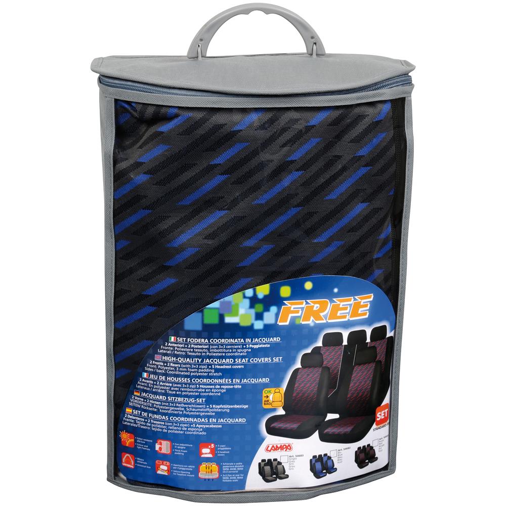 Set Fodere Free Nero / blu - Foto 6