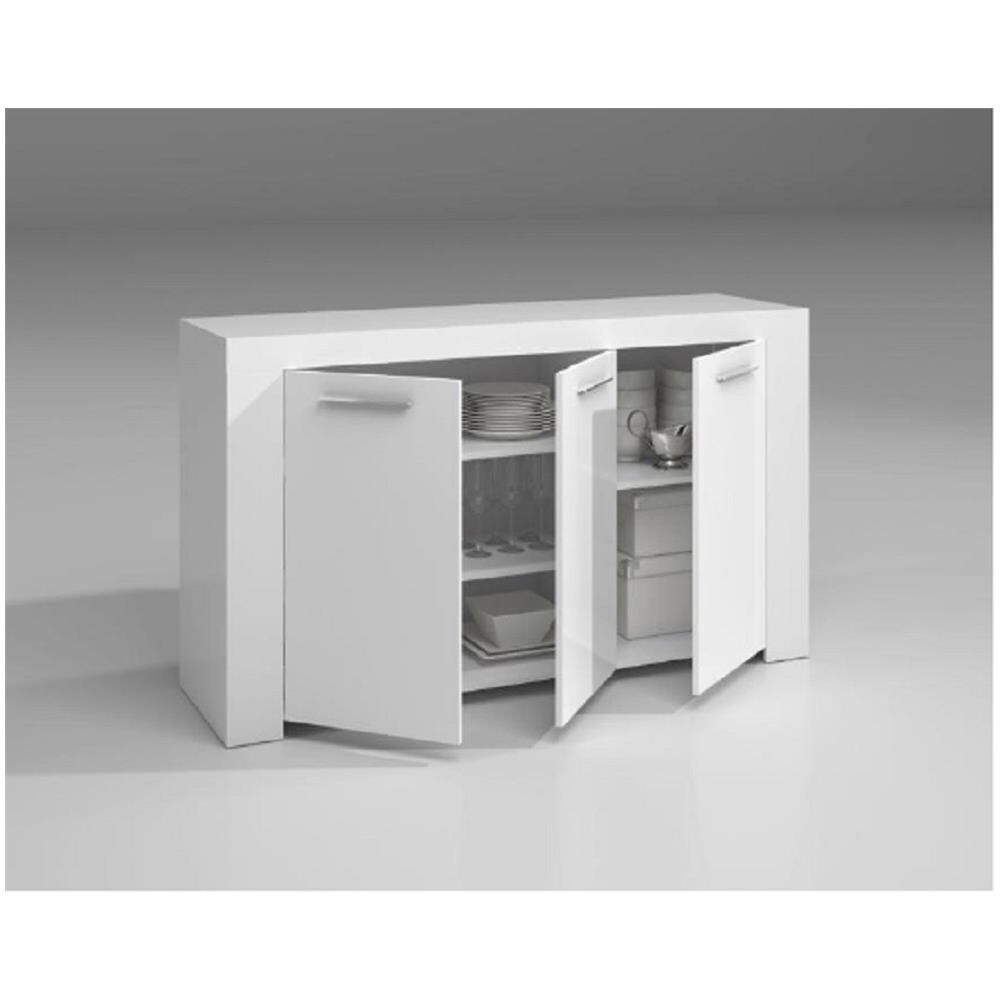 KIT CREDENZA 3 ANTE AMBIT 144X42XH80 CM BIANCO KIT CREDENZA 3 ANTE AMBIT 144X42XH80 CM BIANCO