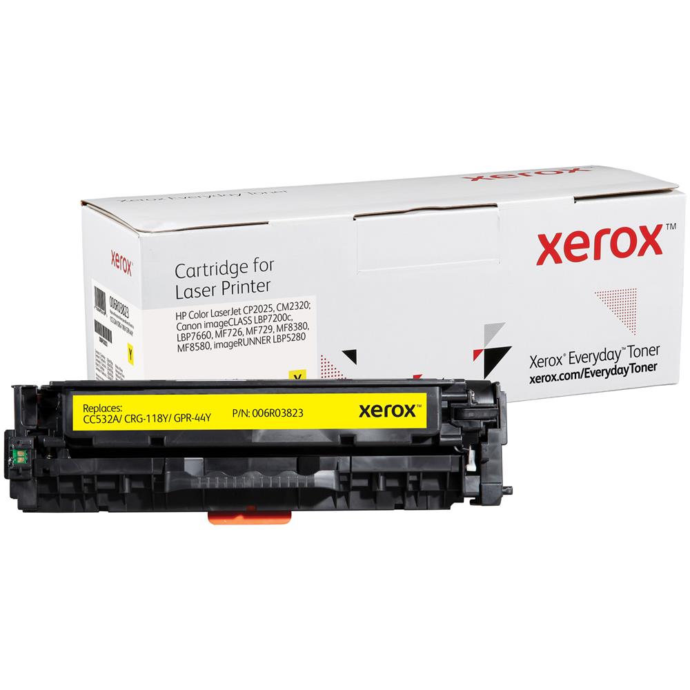 TONER - Everyday Giallo con HP 304A (CC532A / CRG-118Y / GPR-44Y) - Foto 1