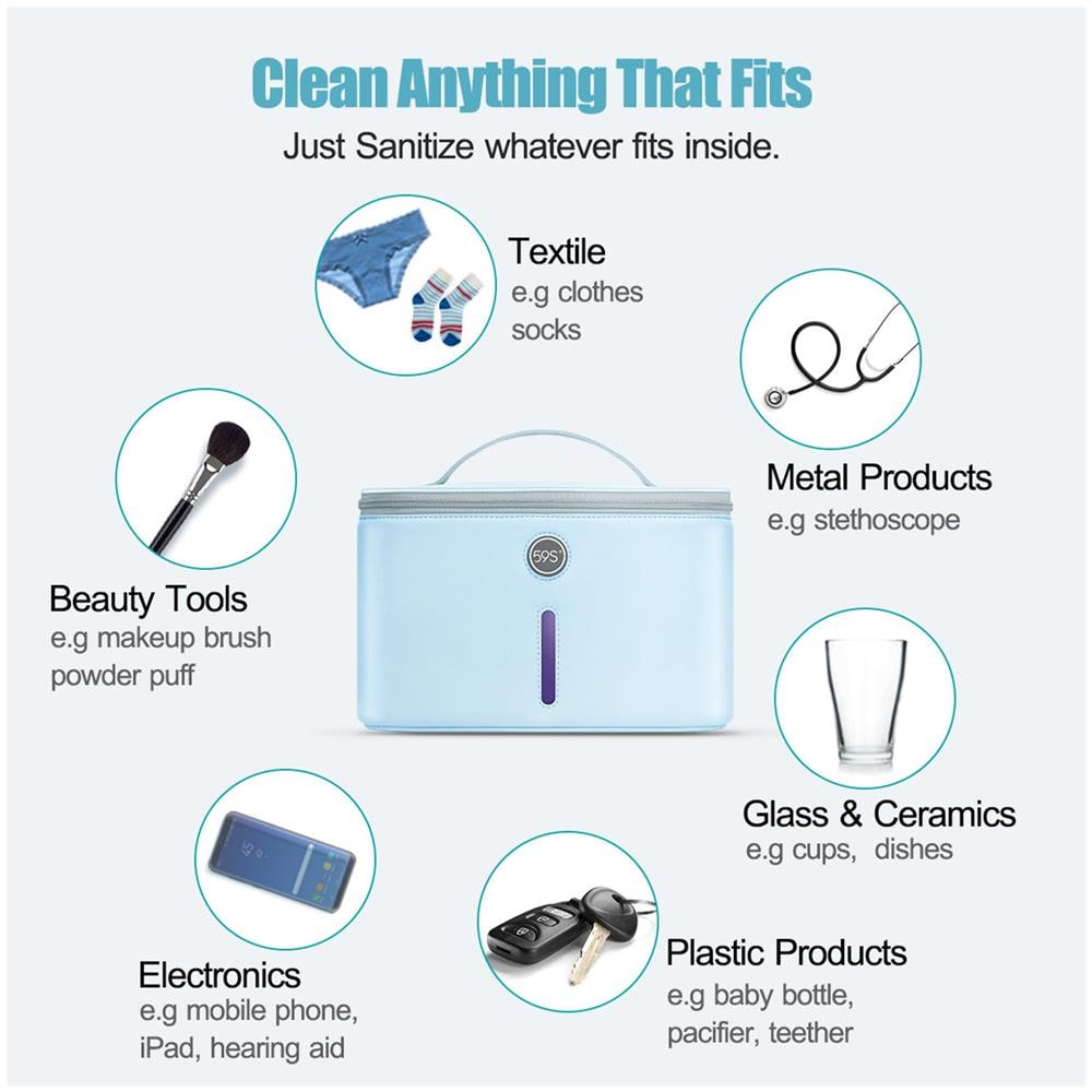 Sterilizzatore Uv Scatola Borsa Sterilizzazione Per Mascherine Cellulari - Foto 2