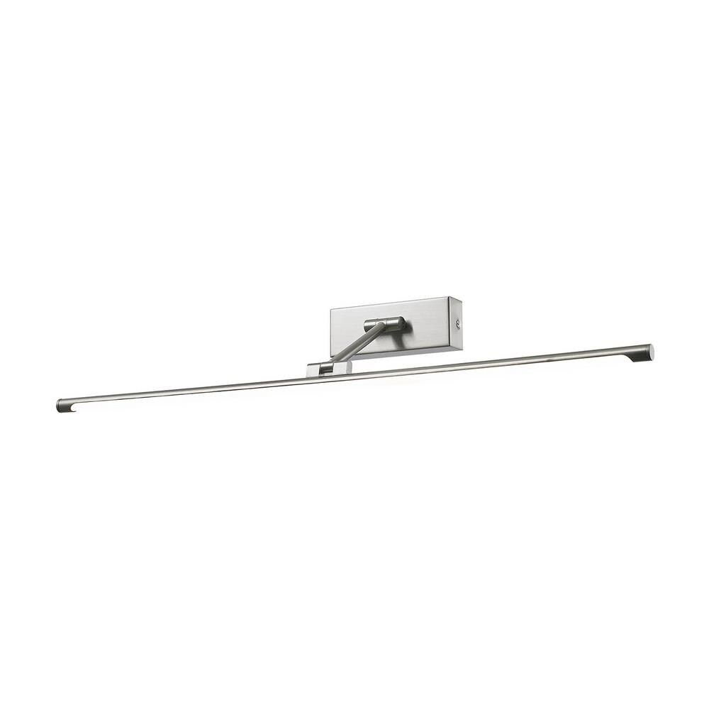 Lampada Da Quadro Moderna A Led Nickel Satinato, Bianco Caldo 3000k 840lm - Foto 1