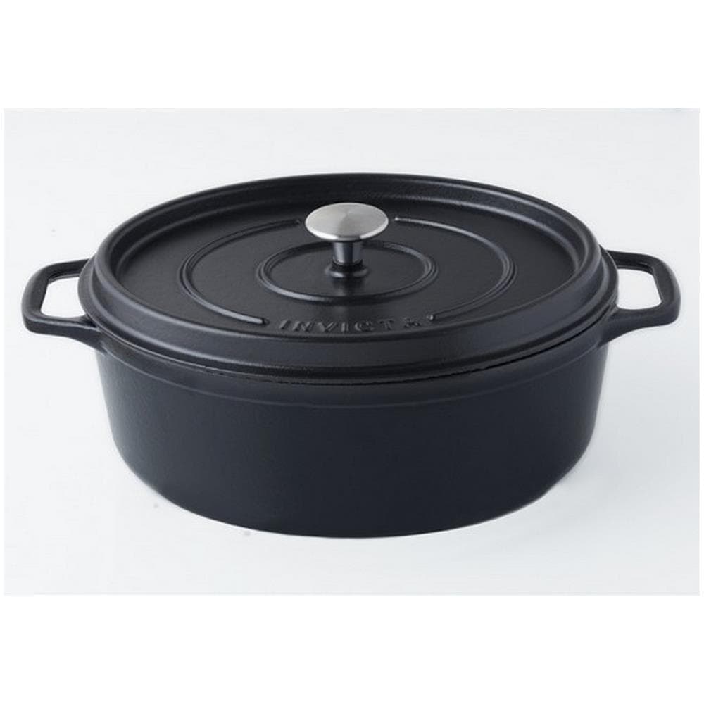 Daubière In Ghisa Smaltata 33cm Nero Opaco - Puv403331 - Foto 1