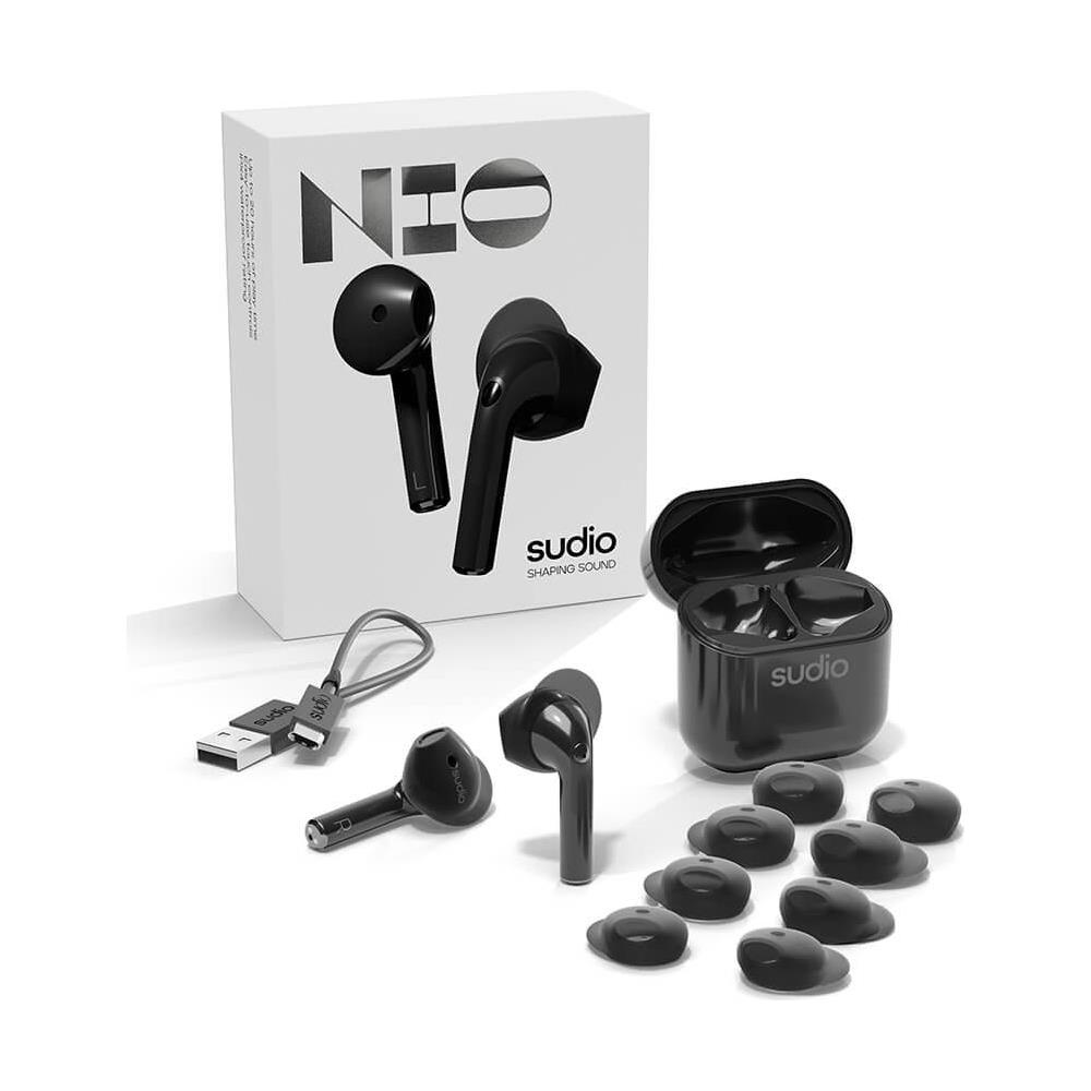 Cuffie Nio True Wireless In-ear Nero Mic - Foto 2