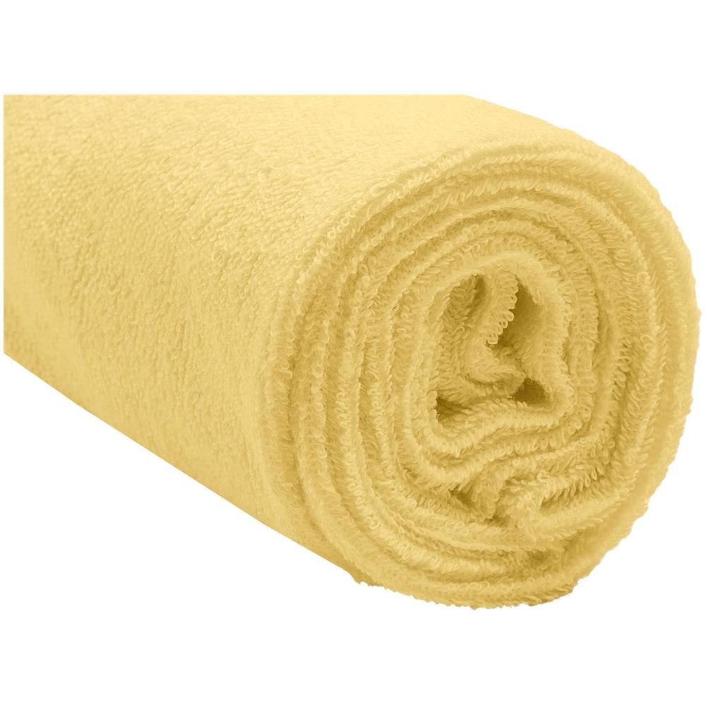 Set Di 3 Lenzuola Con Angoli In Jersey Di Cotone 100% - 50x100cm - Giallo - Foto 3