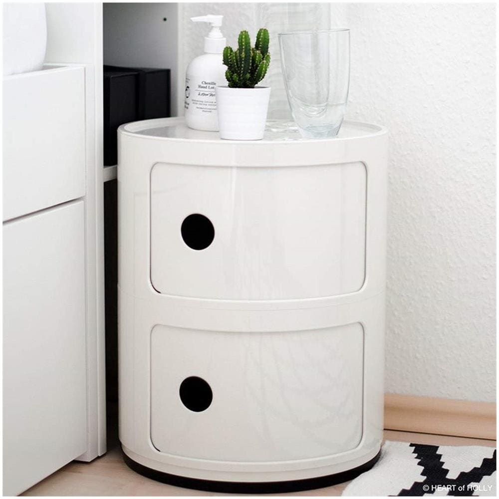 Sedile Contenitore 2 Elementi Bianco Art. 4966 - Foto 2