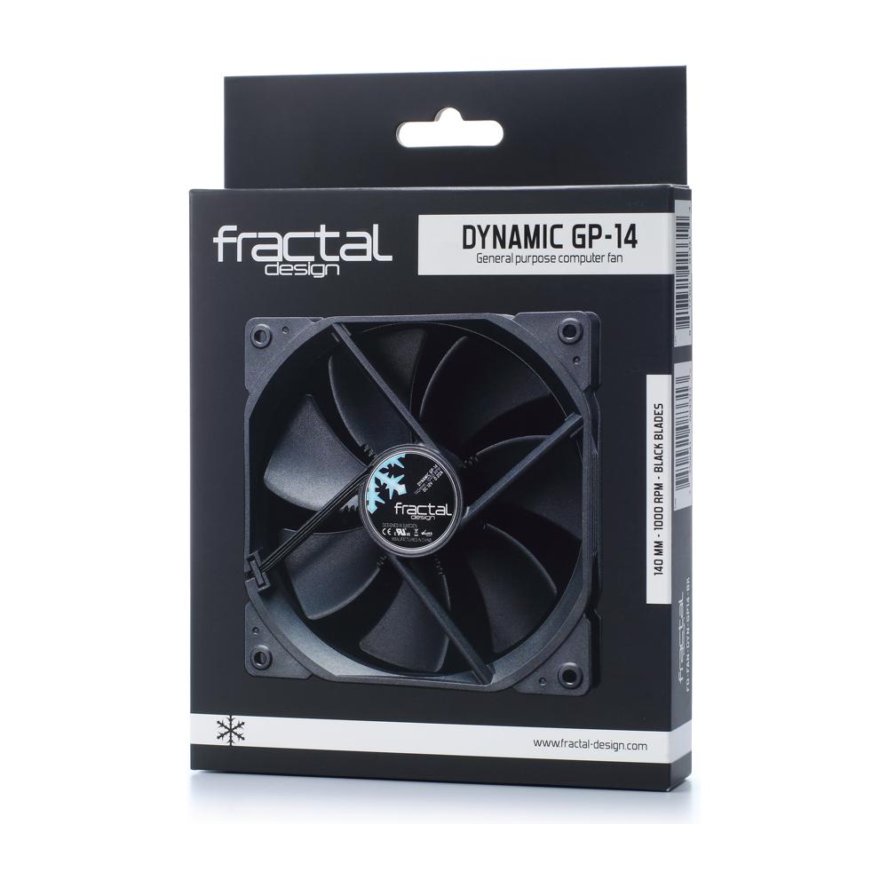 FD-FAN-DYN-GP14-BK, Computer case, Ventilatore, Nero - Foto 1