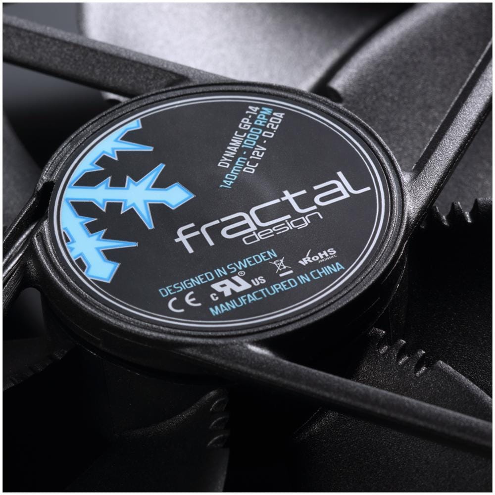 FD-FAN-DYN-GP14-BK, Computer case, Ventilatore, Nero - Foto 2