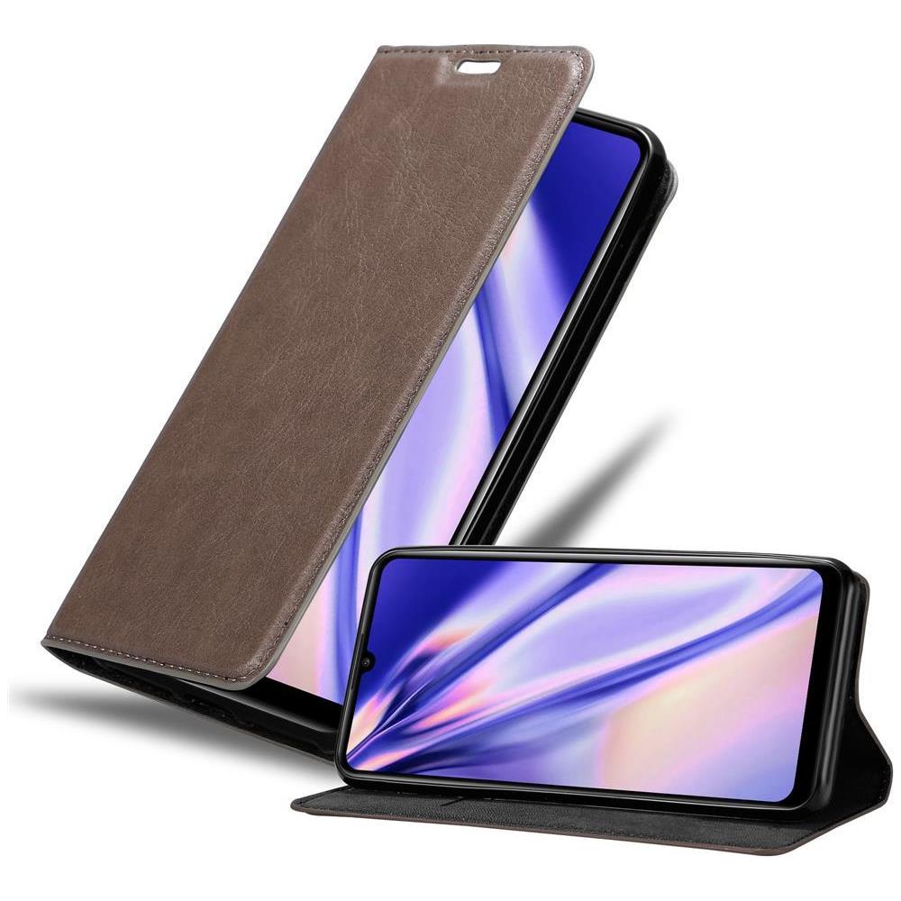 Cadorabo Custodia Compatibile Con Honor Play 9a In Bruno Caffè - Coperchio Protettiva Con Chiusura Magnetica, Funzione Stand E Tasca Per Le Carte - Foto 1