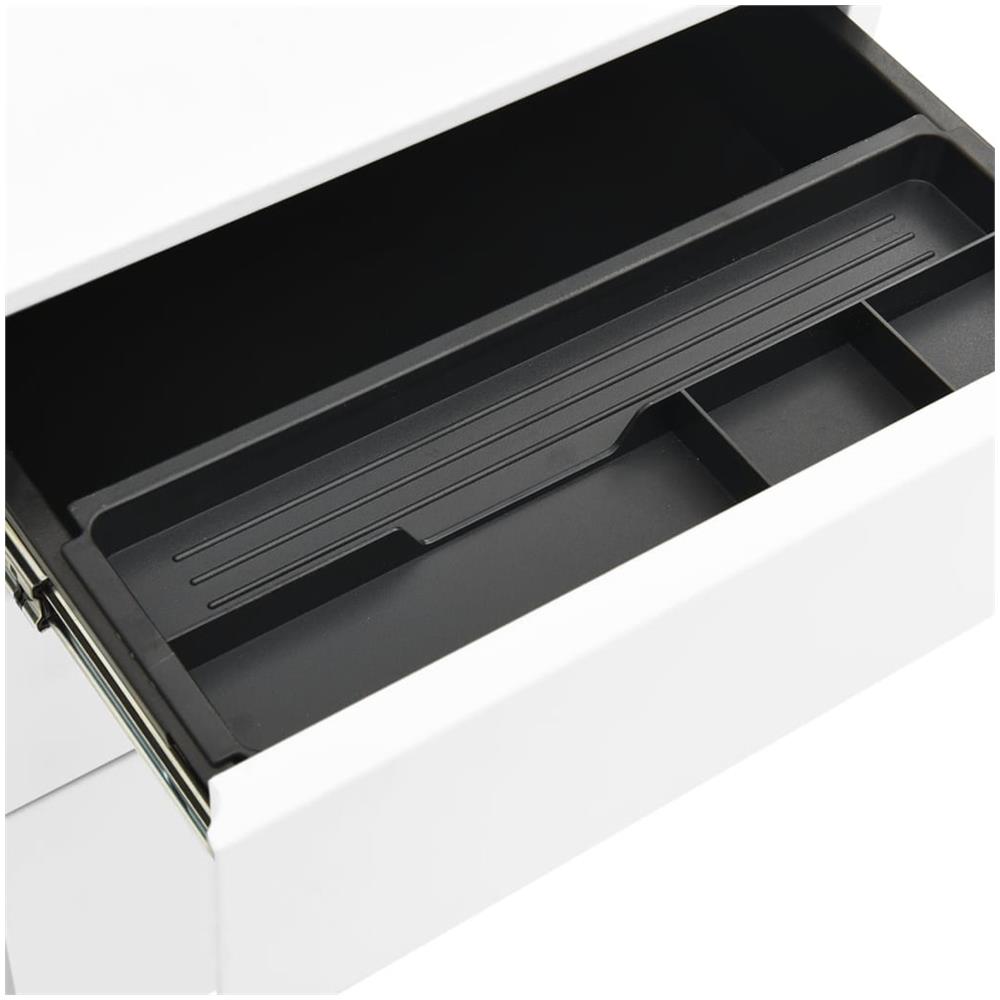 Schedario Mobile Bianco 39x45x60 Cm In Acciaio - Foto 11