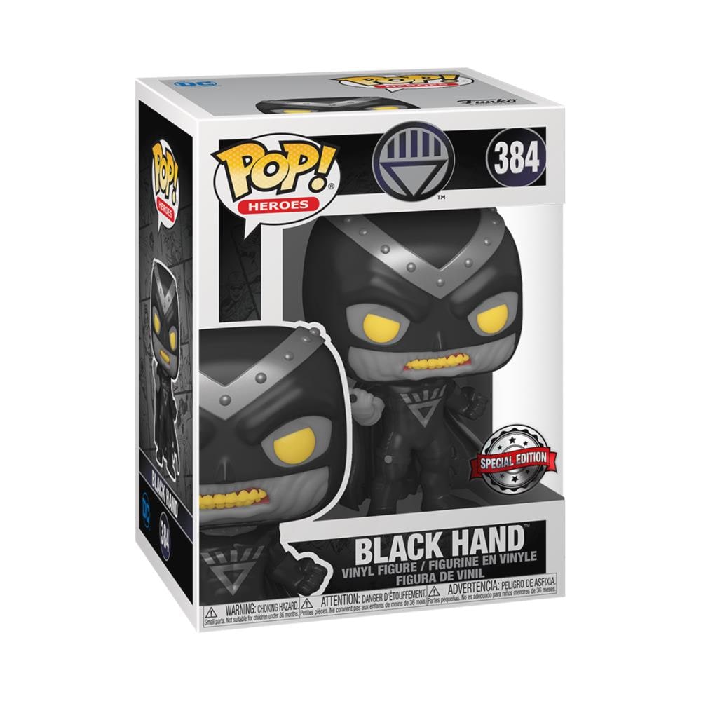 Heroes Dc Pop! Vinyl Figure Black Lantern 9 Cm - Foto 1