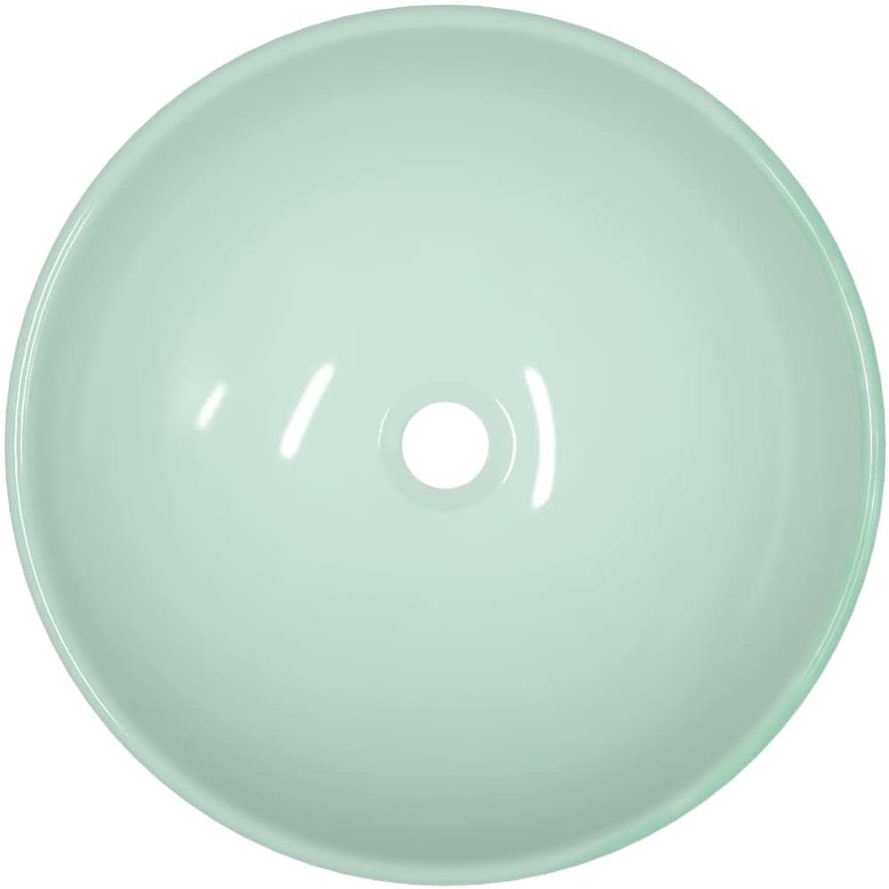 Lavandino In Vetro Temperato 42x14 Cm Bianco - Foto 3