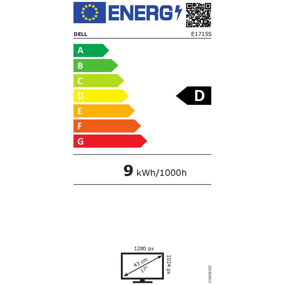 Monitor 17" LED TN E1715S 1280x1024 SXGA Tempo di Risposta 5 ms - Foto 10
