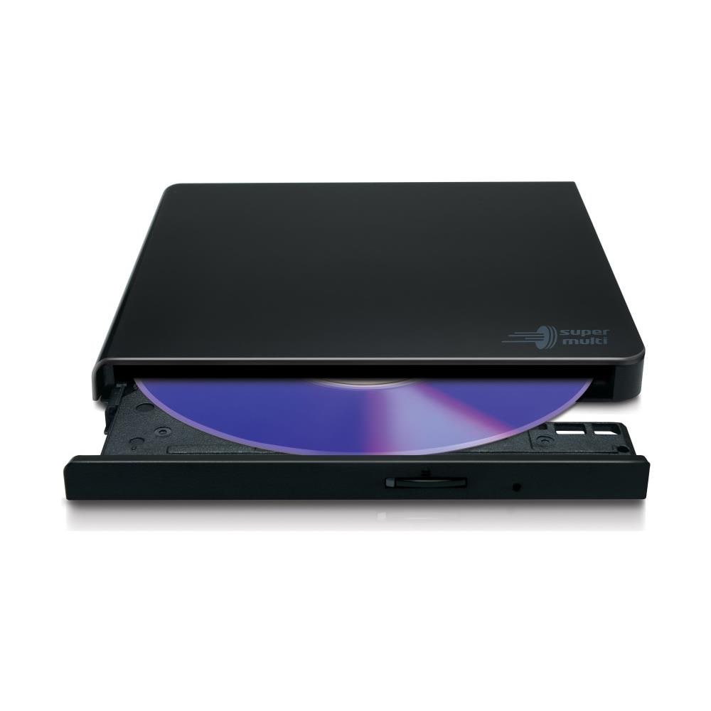 Slim Portable DVD-Writer Lettore Di Disco Ottico DVD±RW Nero - Foto 4