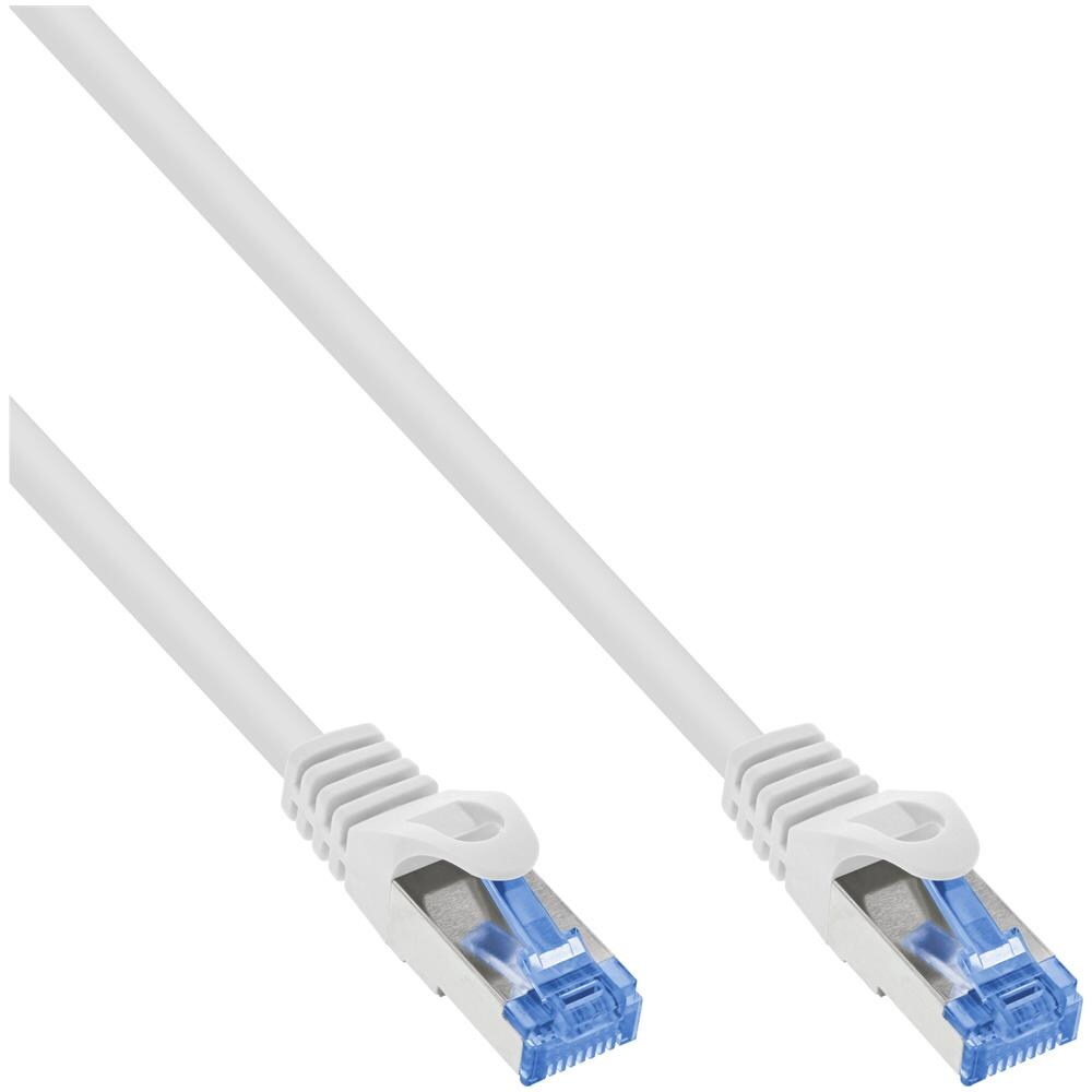 Cavo Patch Lan, Cat. 6A, S /FTP, TPE flessibile, bianco, 50m - Foto 1