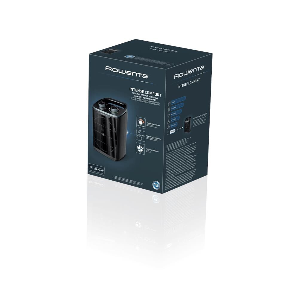 SO2360F0 stufetta elettrica Interno Nero 2400 W Riscaldatore ambiente elettrico con ventilatore - Foto 2