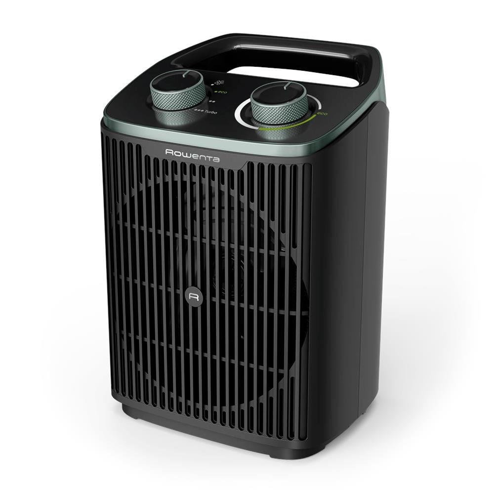 SO2360F0 stufetta elettrica Interno Nero 2400 W Riscaldatore ambiente elettrico con ventilatore - Foto 1