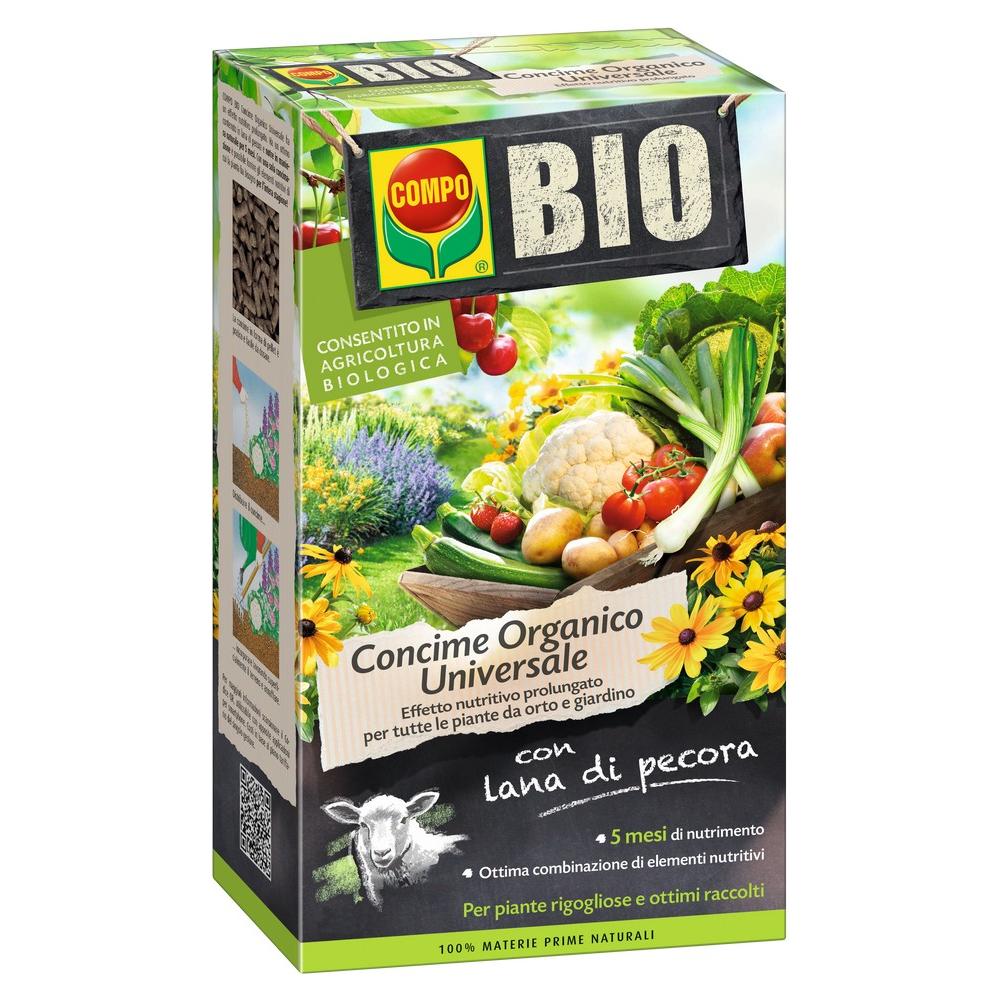 Concime Biologico Universale, 50% Lana Di Pecora, 2 Kg - Foto 1