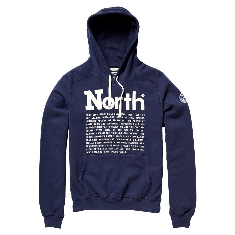 felpe north sails cappuccio