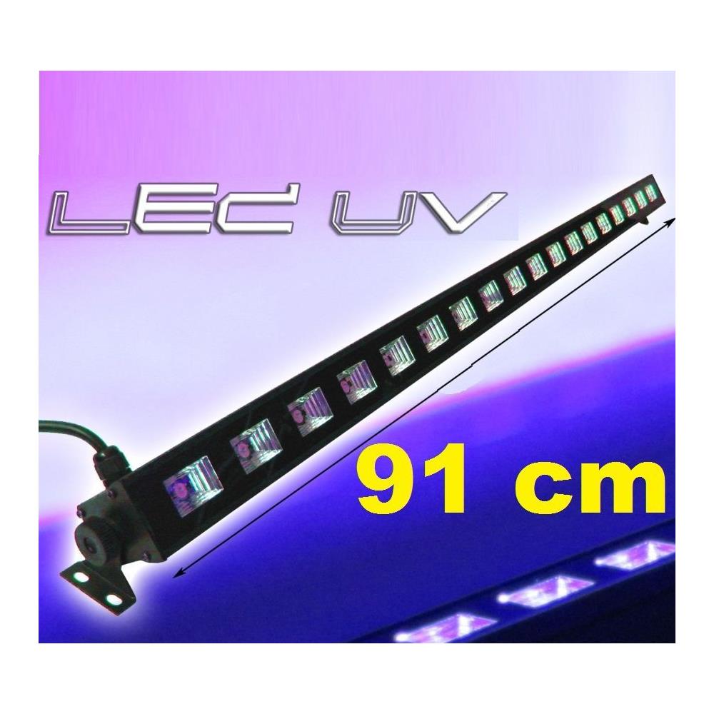 Effetto Luce Barra Led Ultravioletta Uv 18 X 3w Alta Luminosita' - Foto 3
