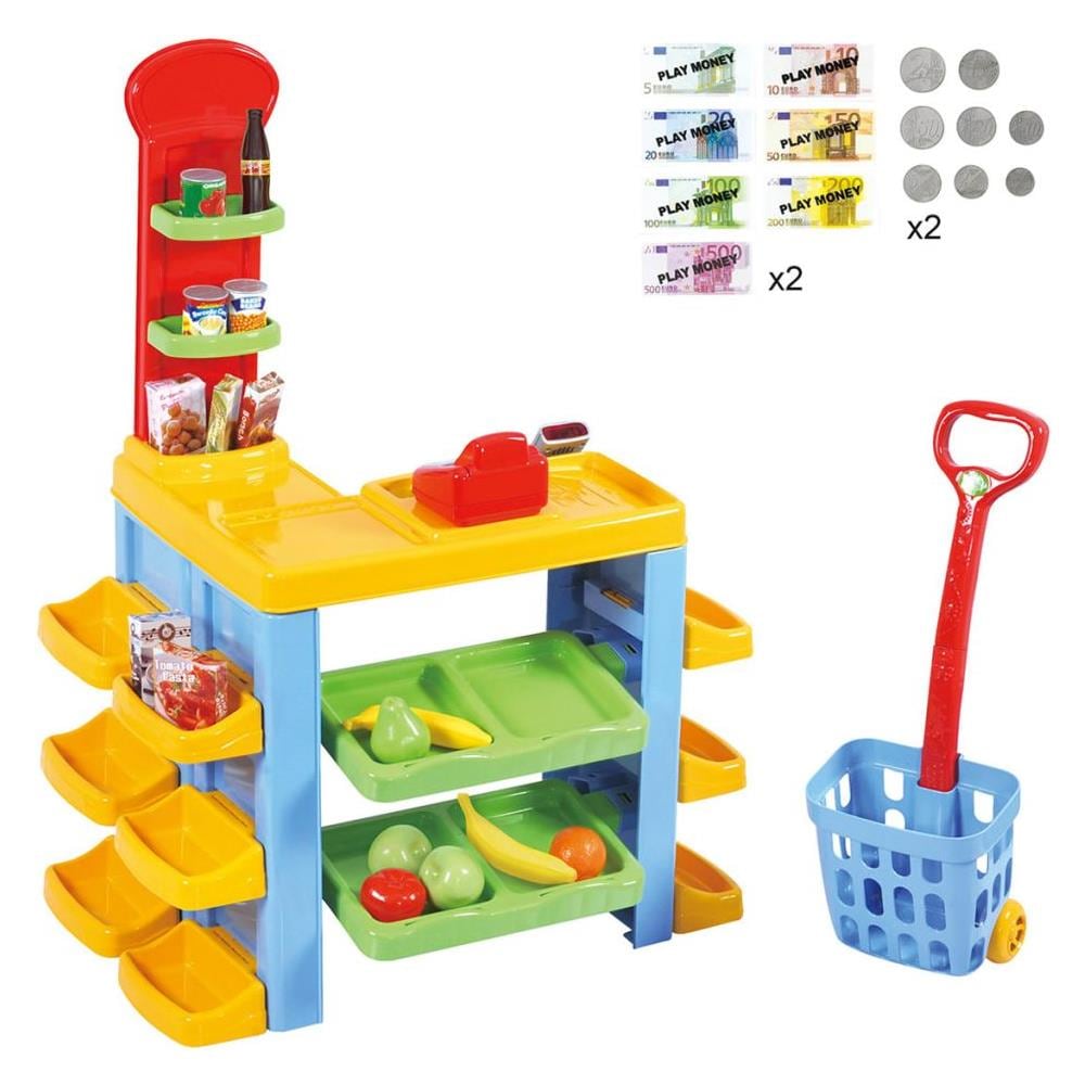 50 Pz Carrello Spesa E Cassa My Supermarket & Trolley Set 3246 - Foto 1
